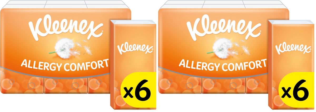 Kleenex Balsam Travel Tissues - Multipack 8 Tissue Packs