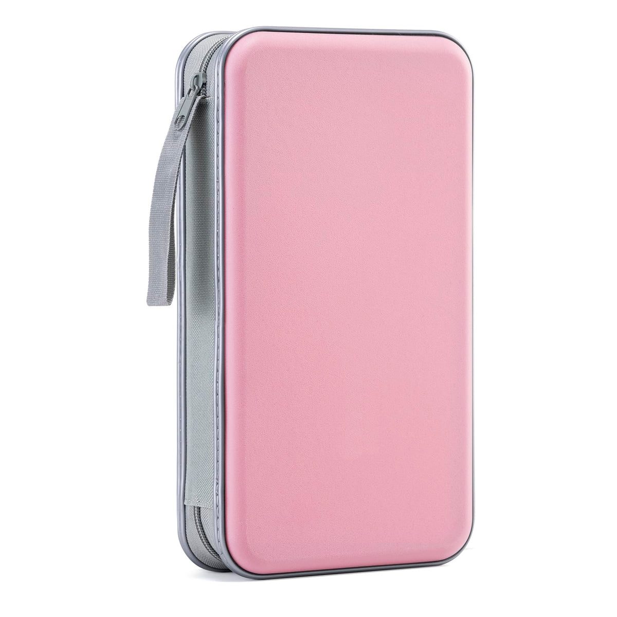 LIOVODE DVD Case, 96 Capacity CD Case Holder Organizer Disc Wallet for Car