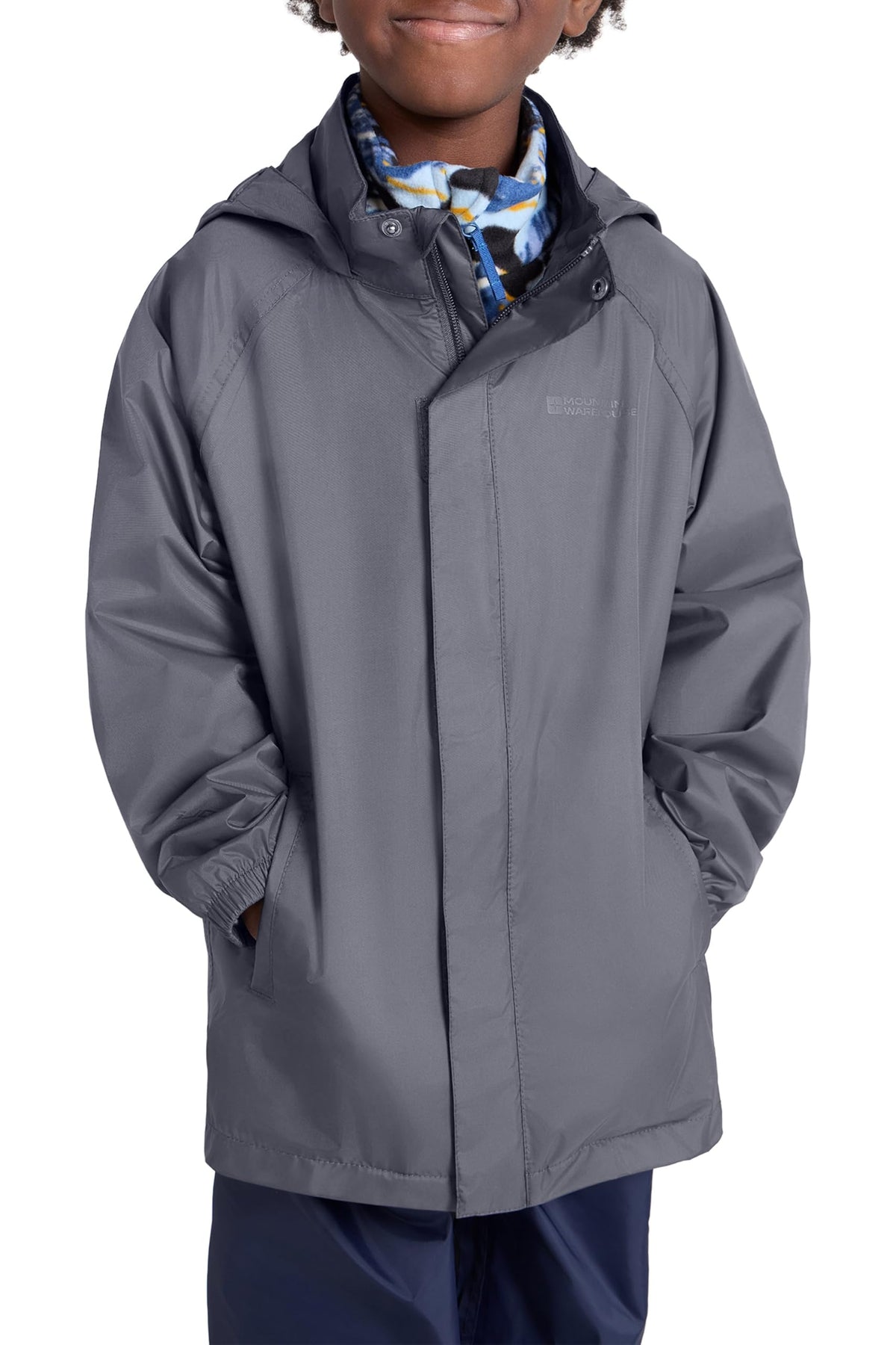 Mountain Warehouse Pakka Kids Waterproof Rain Jacket