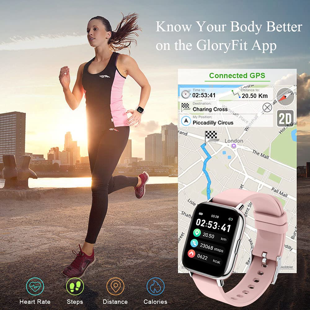Motast Smart Watch, Fitness Tracker 1.69'' HD for Men Women, Step Counter