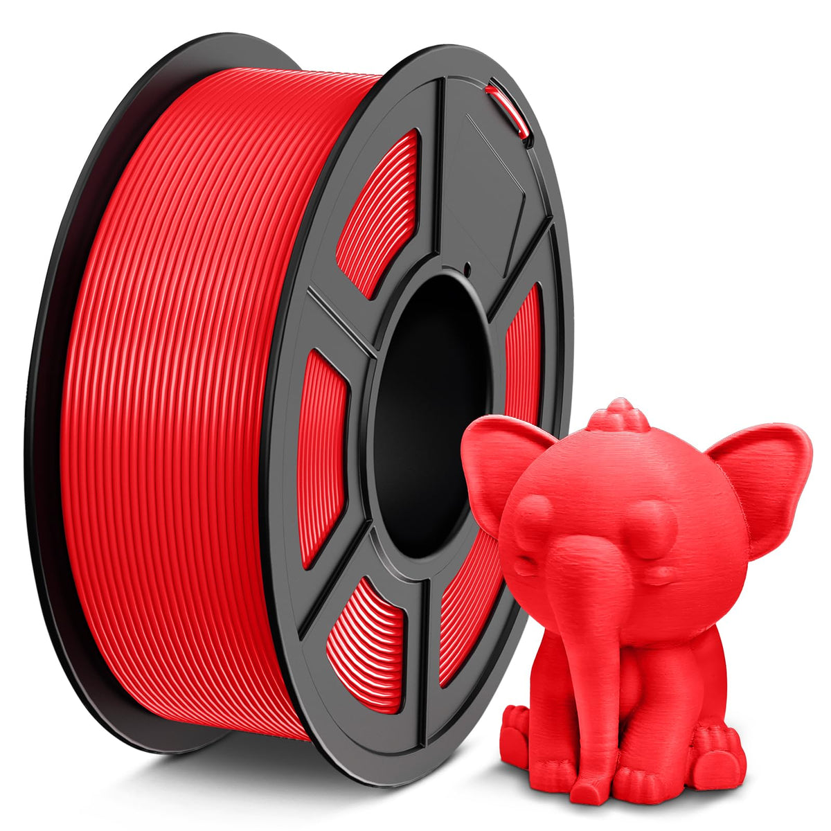 TECBEARS PETG Filament 1.75mm Black 1KG, High Strength & Toughness