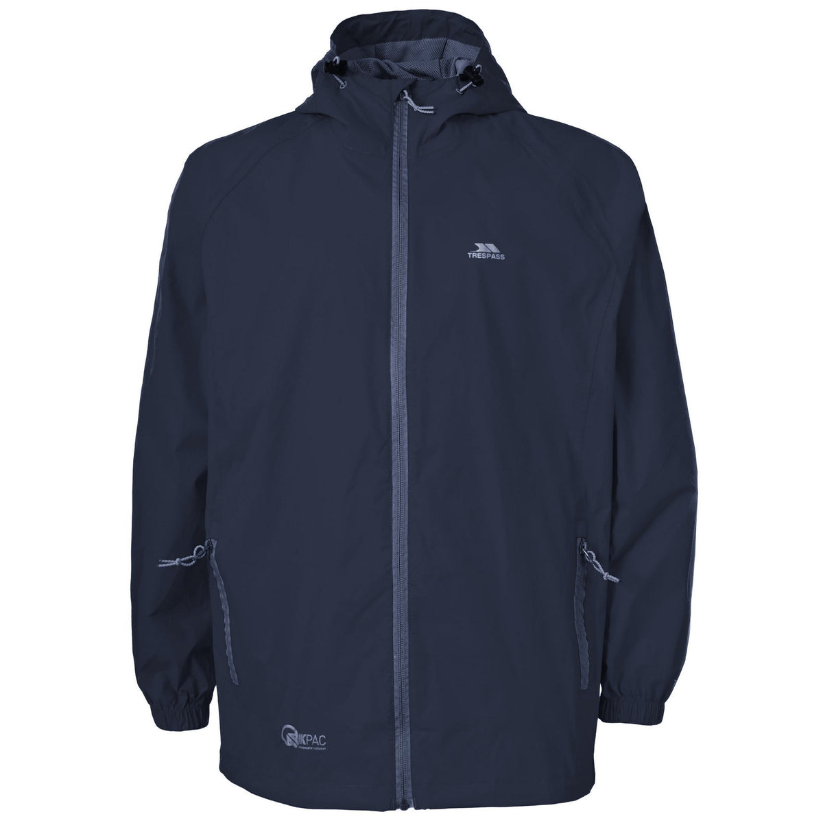 Trespass Unisex Waterproof Packaway Jacket Qikpac