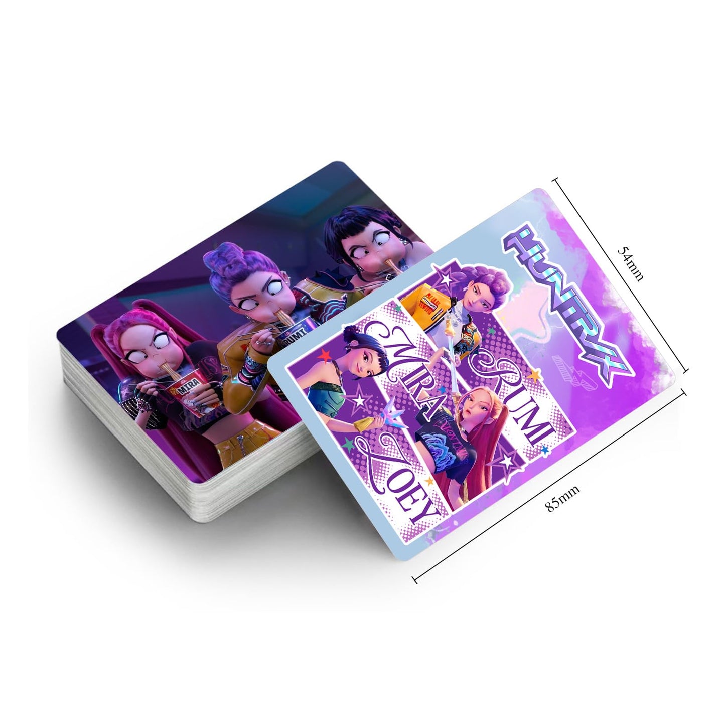Sanmatic K-Pop Demon LOMO Cards Classic Card Set for Kids Playing for Party Favors and Gift