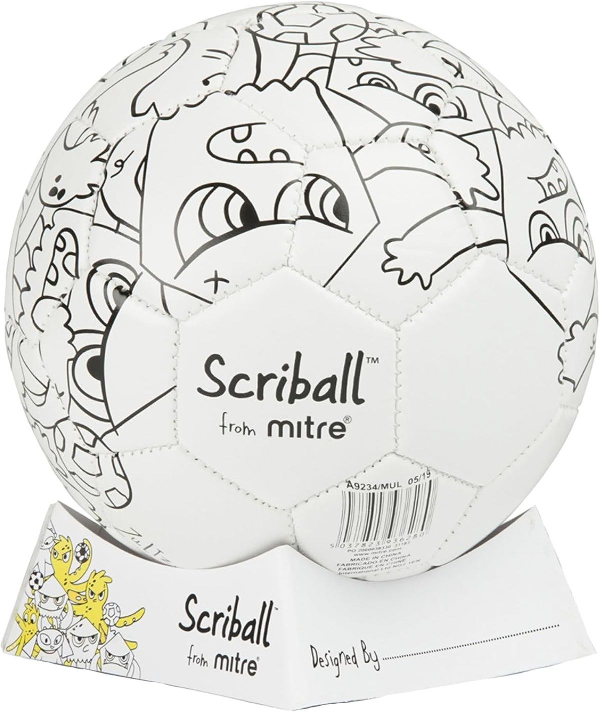 Mitre Scriball Ooodles | Customizable Mini Football For All Occasions Football