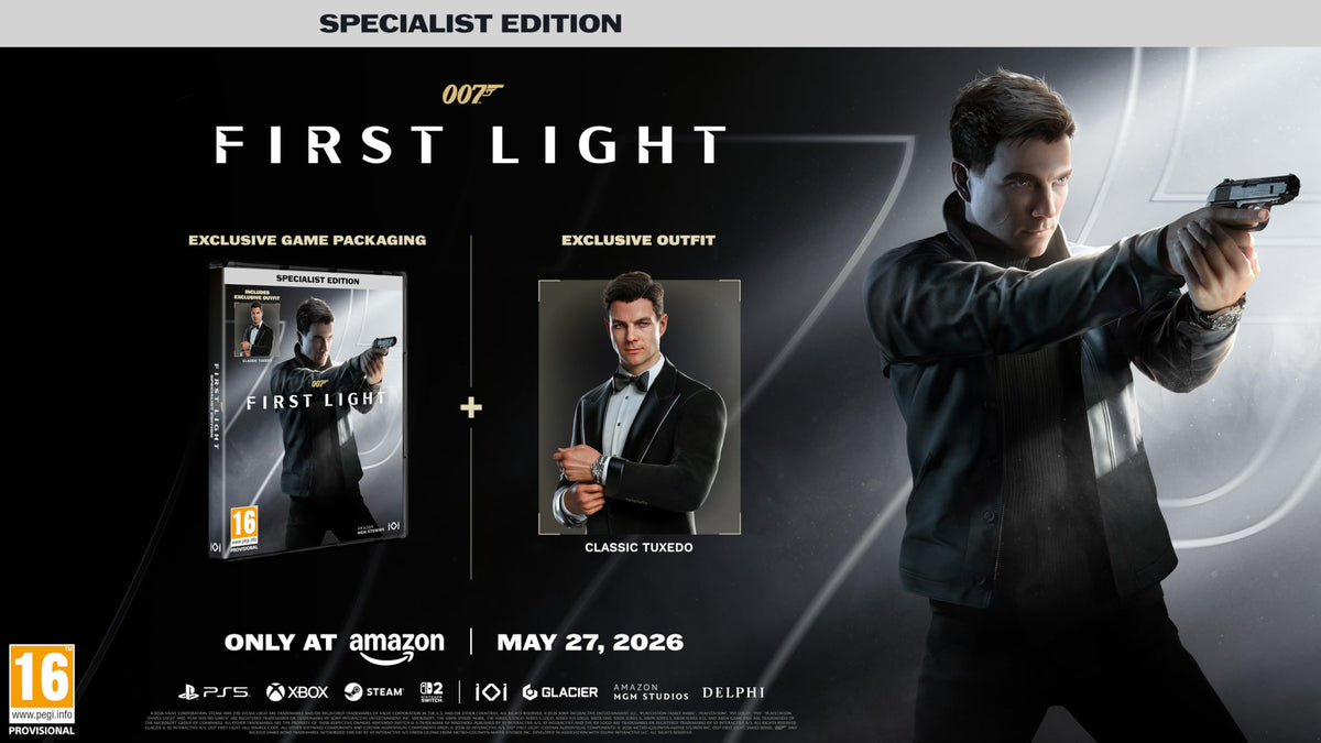 007 First Light Mask Collector's Edition (Playstation 5)