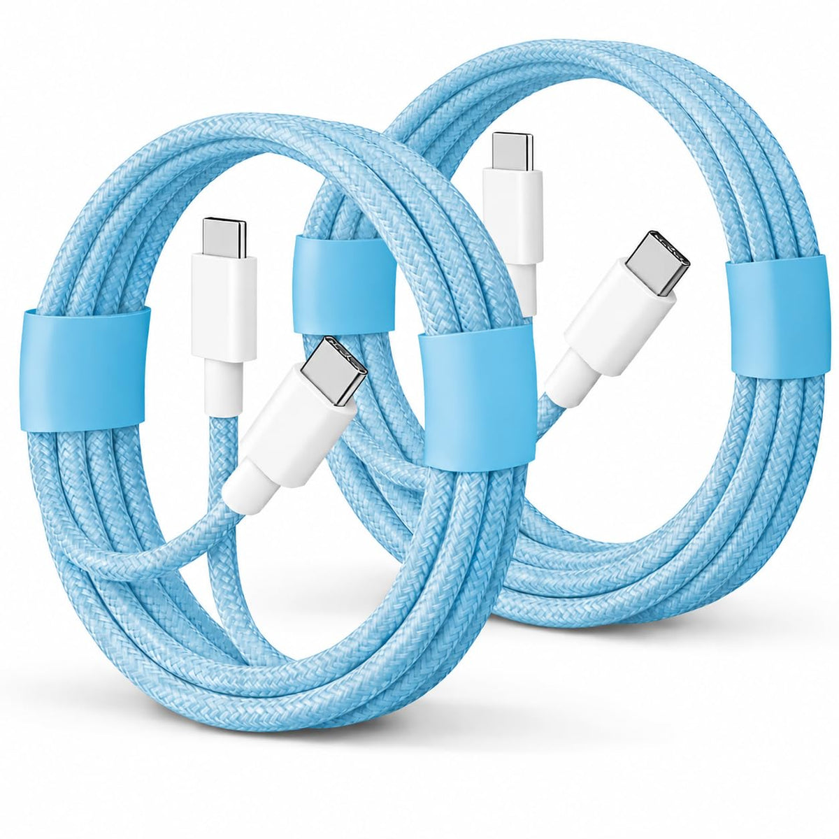 2 Pack 60W USB-C to C Fast Charging Charger Cable For iPhone 18 Pro Max 17e
