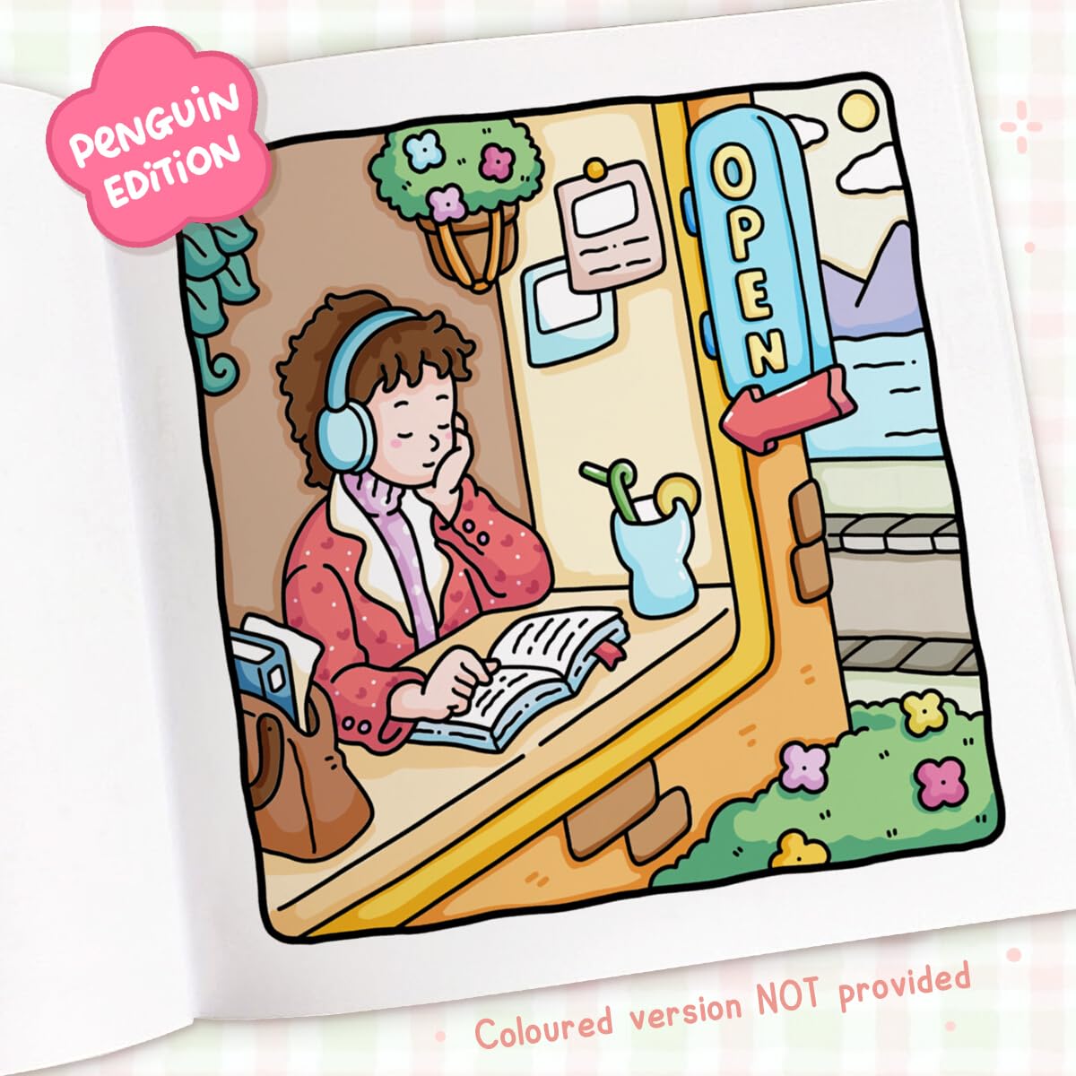 Girl Moments: A relaxing and cosy colouring book from the bestselling author (Coco Wyo)