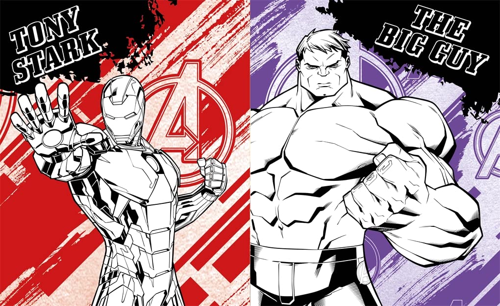 Marvel Avengers: The Ultimate Colouring Book