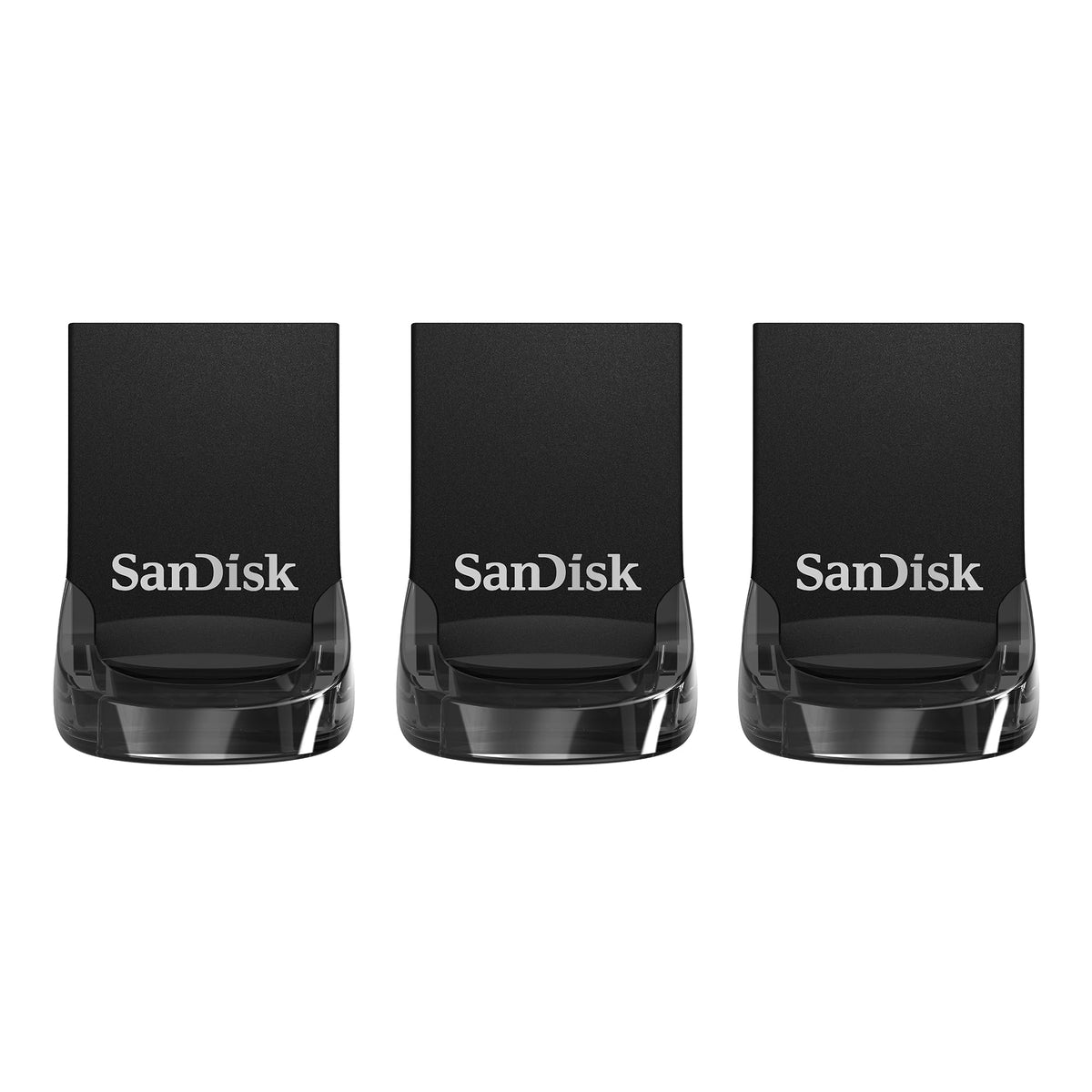 SanDisk Ultra Luxe 128 GB USB Flash Drive USB 3.1 up to 150 MB/s, Silver (Pack of 5)