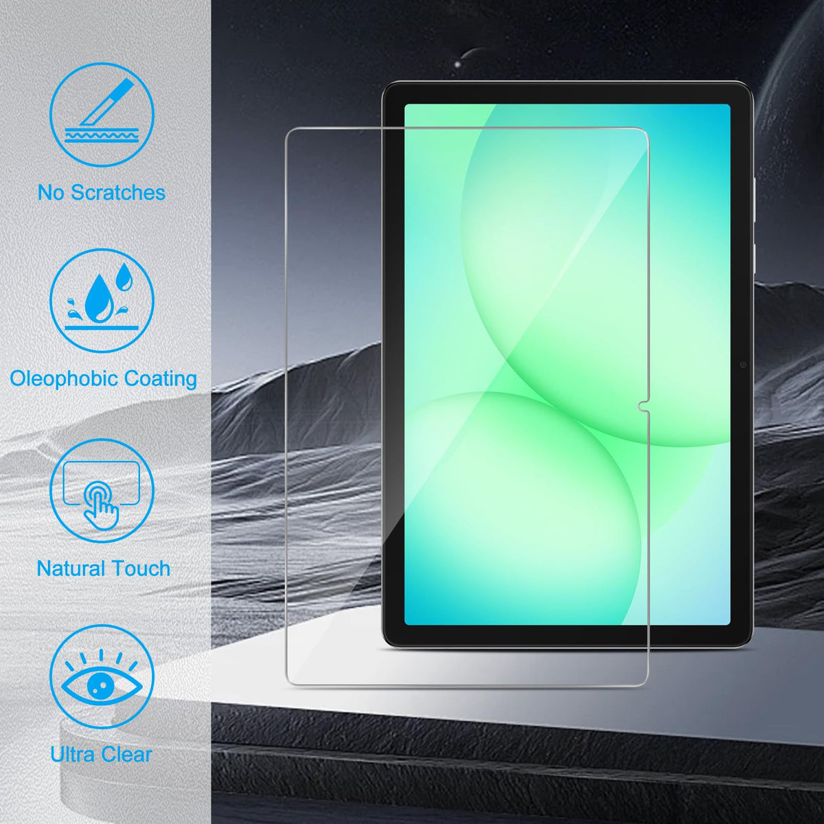 XunyLyee 3 Pack Screen Protector for Samsung Galaxy Tab S10 Lite/ S10 FE