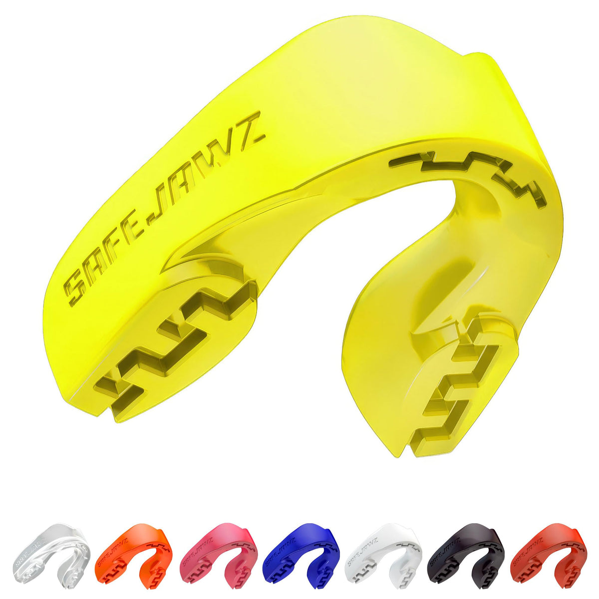 SAFEJAWZ Mouth Guard, Slim Fit Gum Shield for Adult & Junior with Case