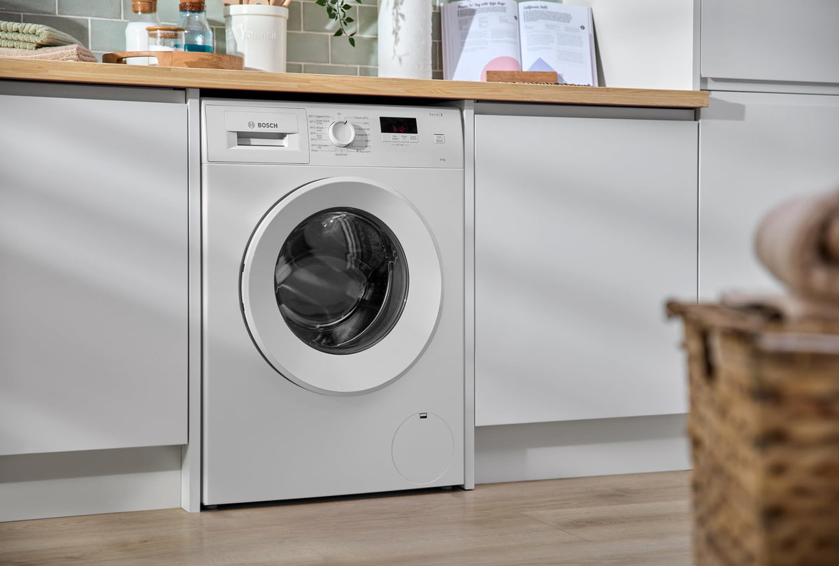 Bosch Series 6 WGJ25400GB Washing Machine, 10kg, 1400rpm, Energy Rating A, Freestanding, White