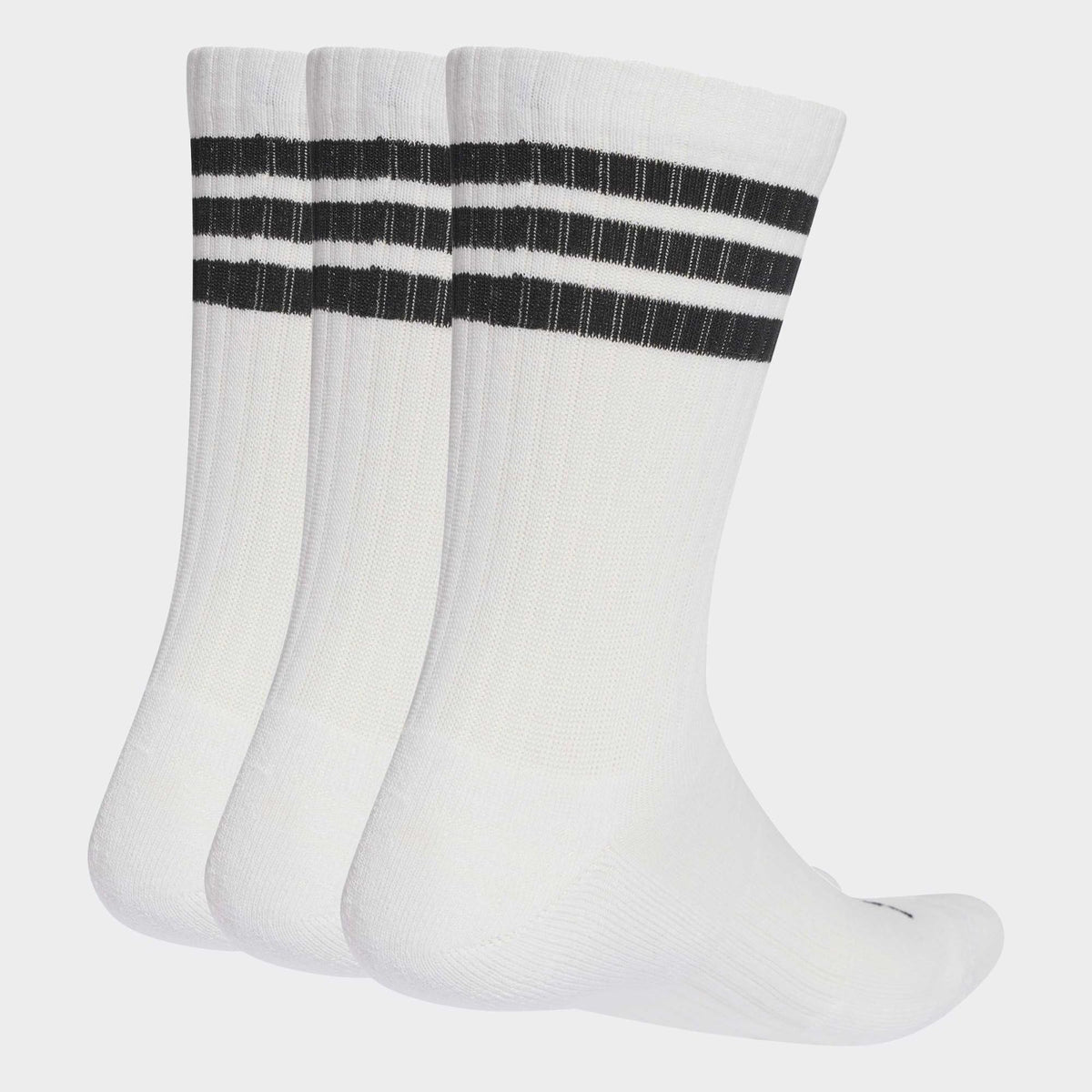 adidas 3-Stripes Cushioned Crew Socks 3 Pair Pack