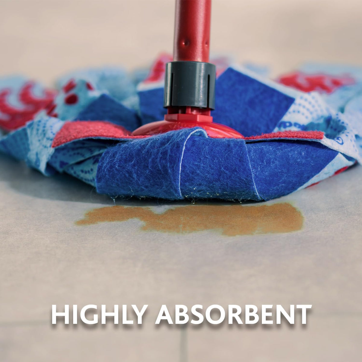 Vileda SuperMocio 3Action XL Mop Refill, 2 Pack – Fits All SuperMocio Mops