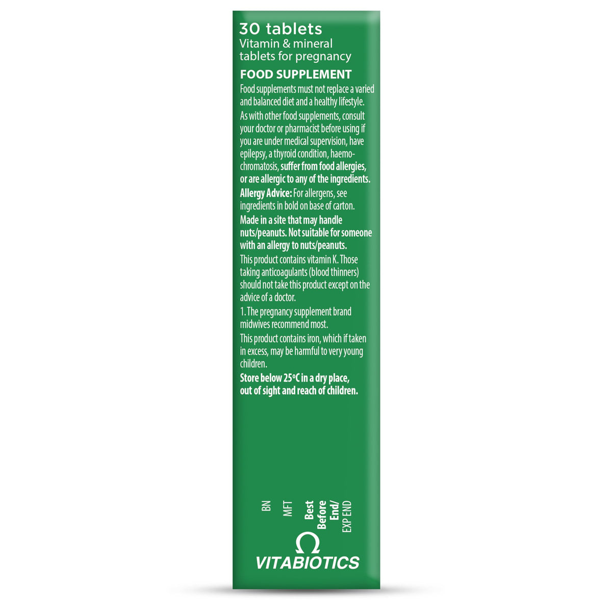 Pregnacare MAX Pregnancy Vitamins - UK's No.1 Pregnancy Brand. Greater Prenatal Care for Women, Supplement with Added Omega-3 DHA for Normal Brain and Eye Development