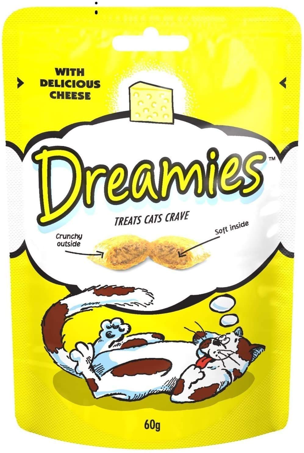 Dreamies Cat Treats Cheese 60g