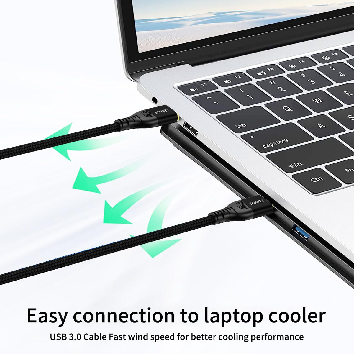 USB 3.0 Cable 1M,5Gbps High Speed Transfer USB Type A Male to Male Lead