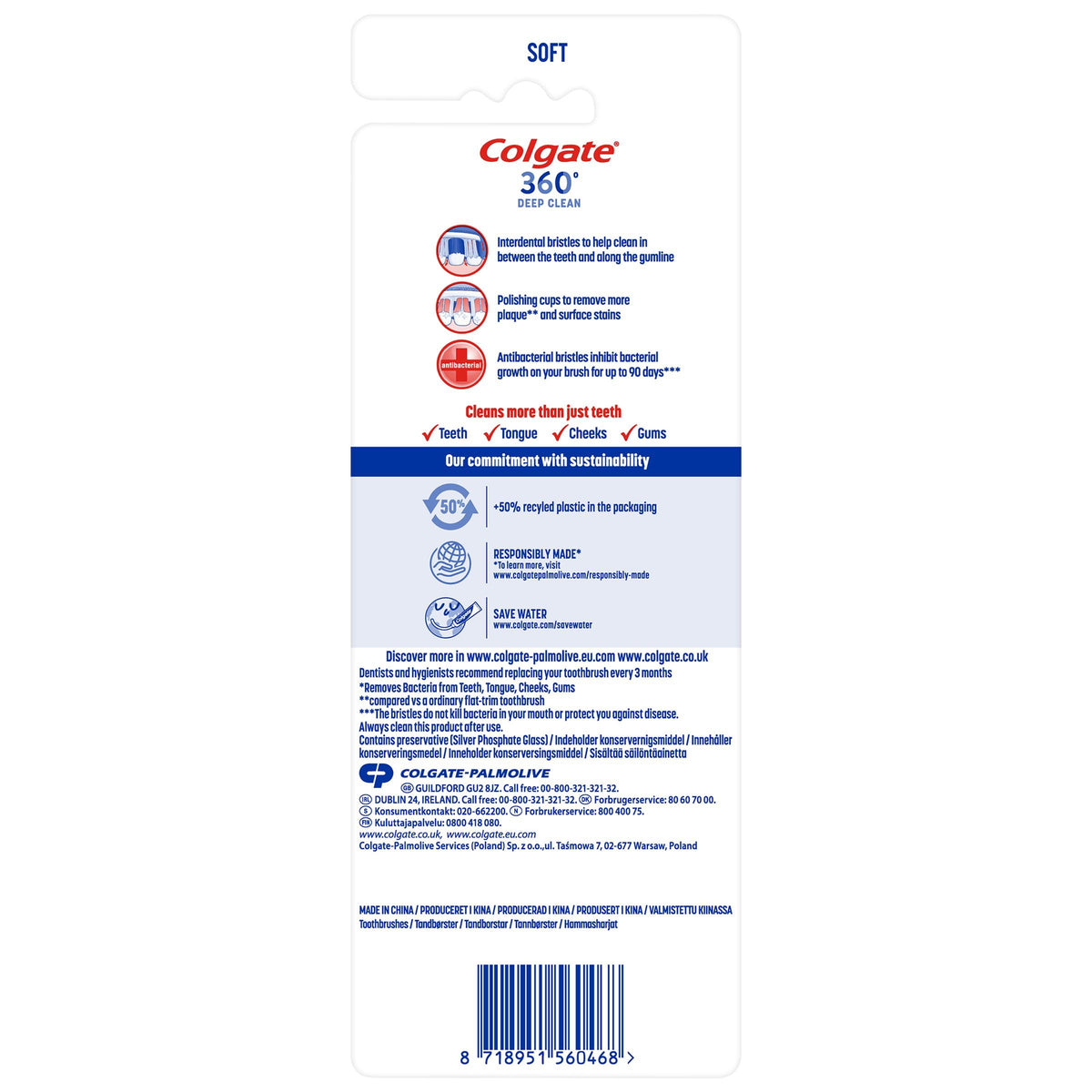 Colgate Zigzag Medium Bristles Manual Toothbrush (3-Pack)