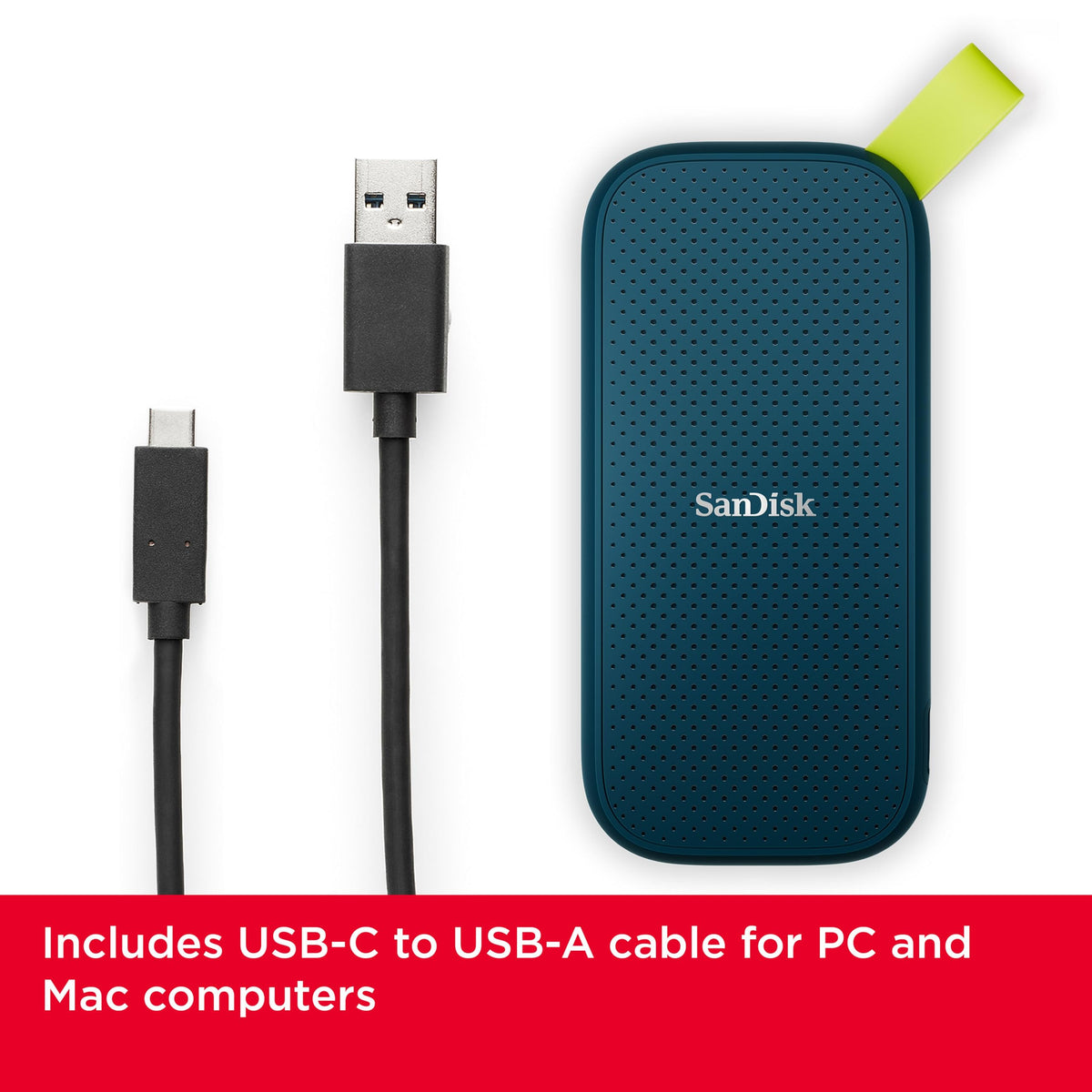 SanDisk Extreme Portable SSD 1TB - Up to 1050MB/s Read Speeds (Older Model)