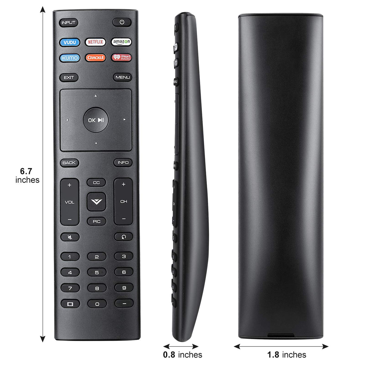Universal-for-Samsung-Smart-TV-Remote, for Samsung Curved Qled Frame 4K TV