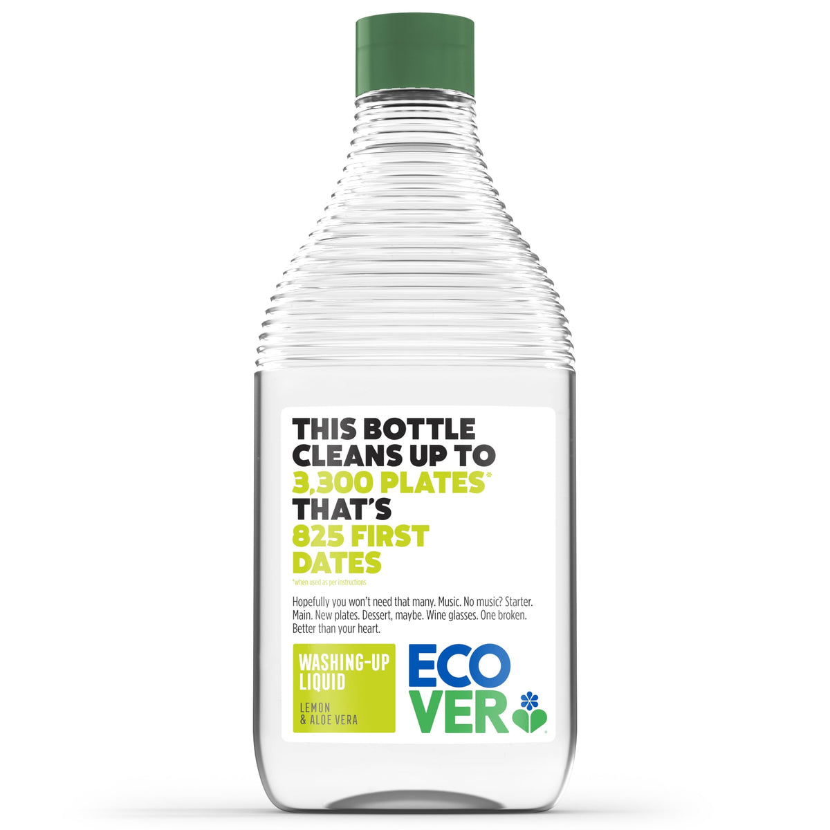 Ecover | Washing Up Liquid Zero | 6 x 450ml