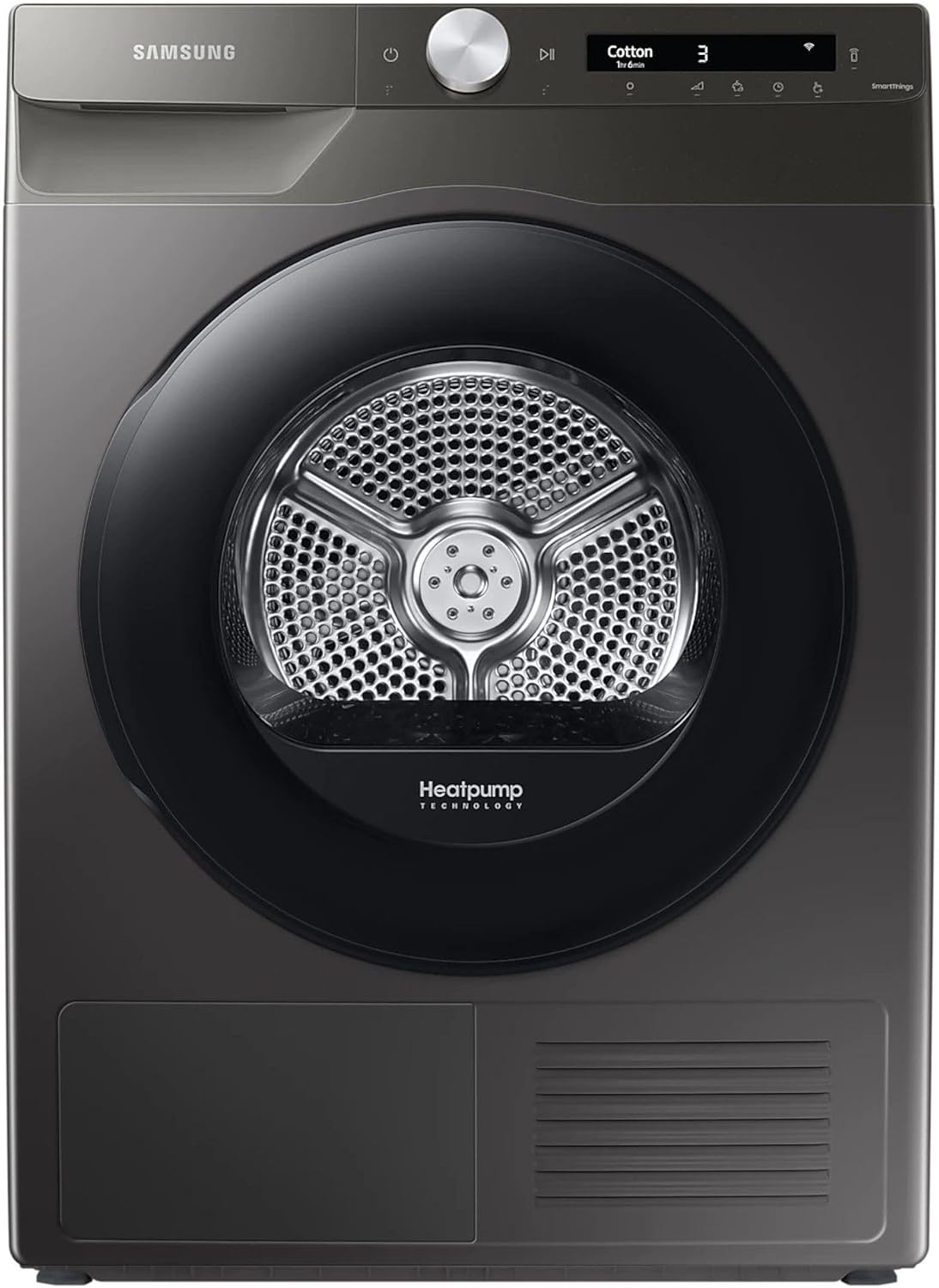Samsung Series 5 DV80CGC0A0ABEU with OptimalDry and SmartThings, Heat Pump Tumble Dryer, 8kg