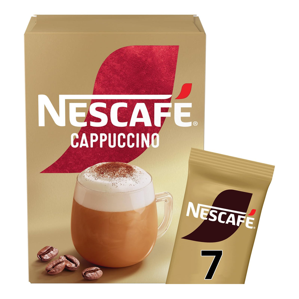 NESCAFÉ Cappuccino Instant Coffee Sachets - 72 x 15.5g