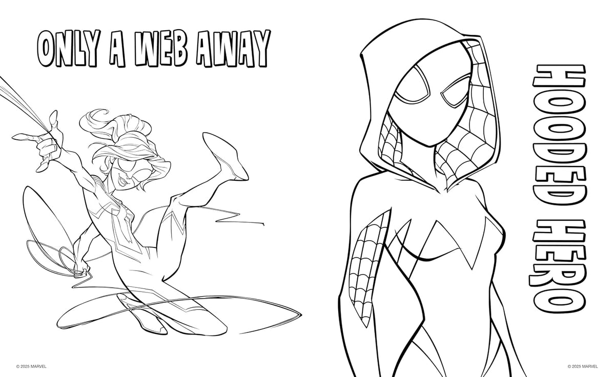 Marvel Spider-Man: Epic Colouring: Over 60 pages of creative colouring activities, ideal for ages 4 and up!