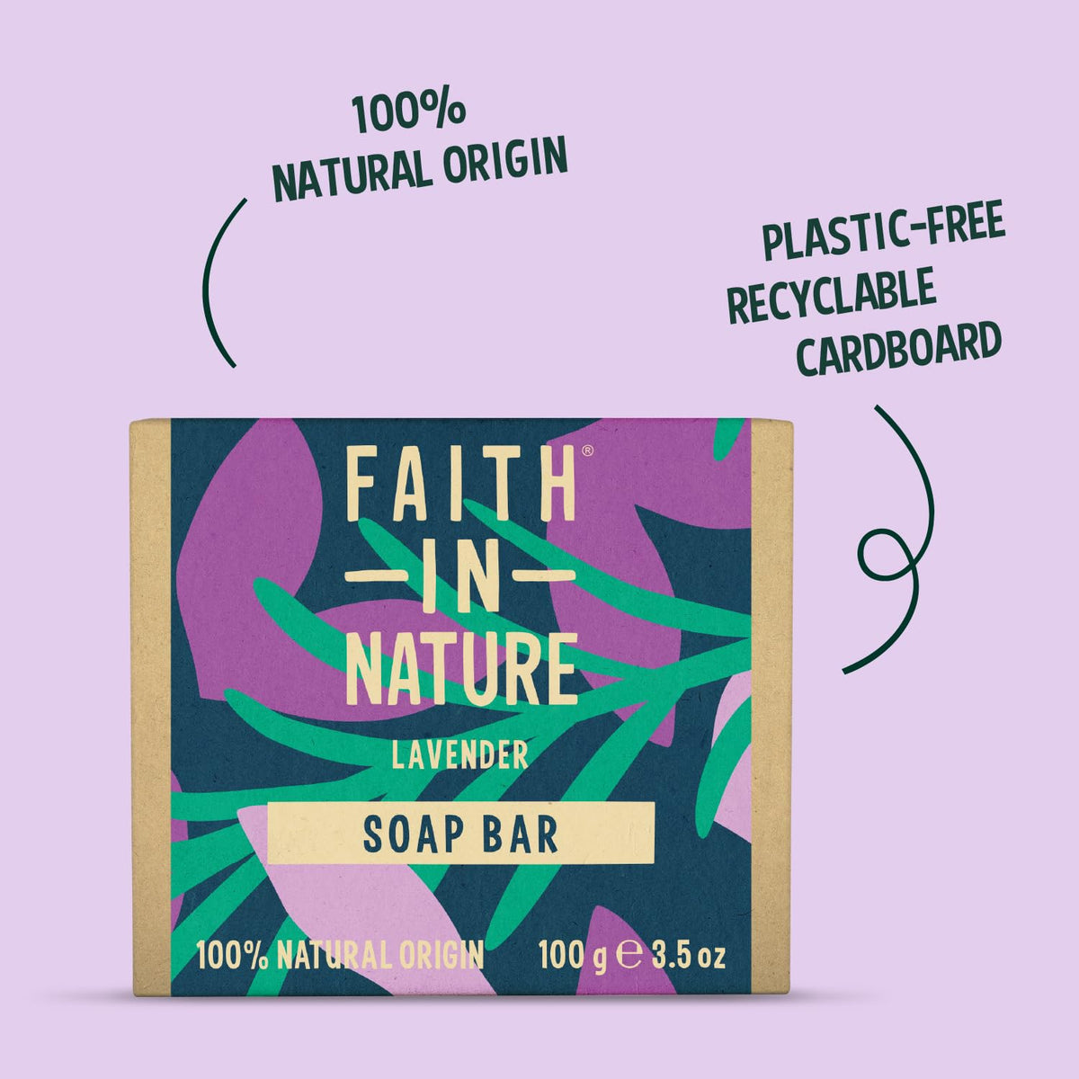 Faith In Nature Natural Coconut Hand Soap Bar, Hydrating, Vegan & Cruelty Free, No SLS or Parabens, 100g