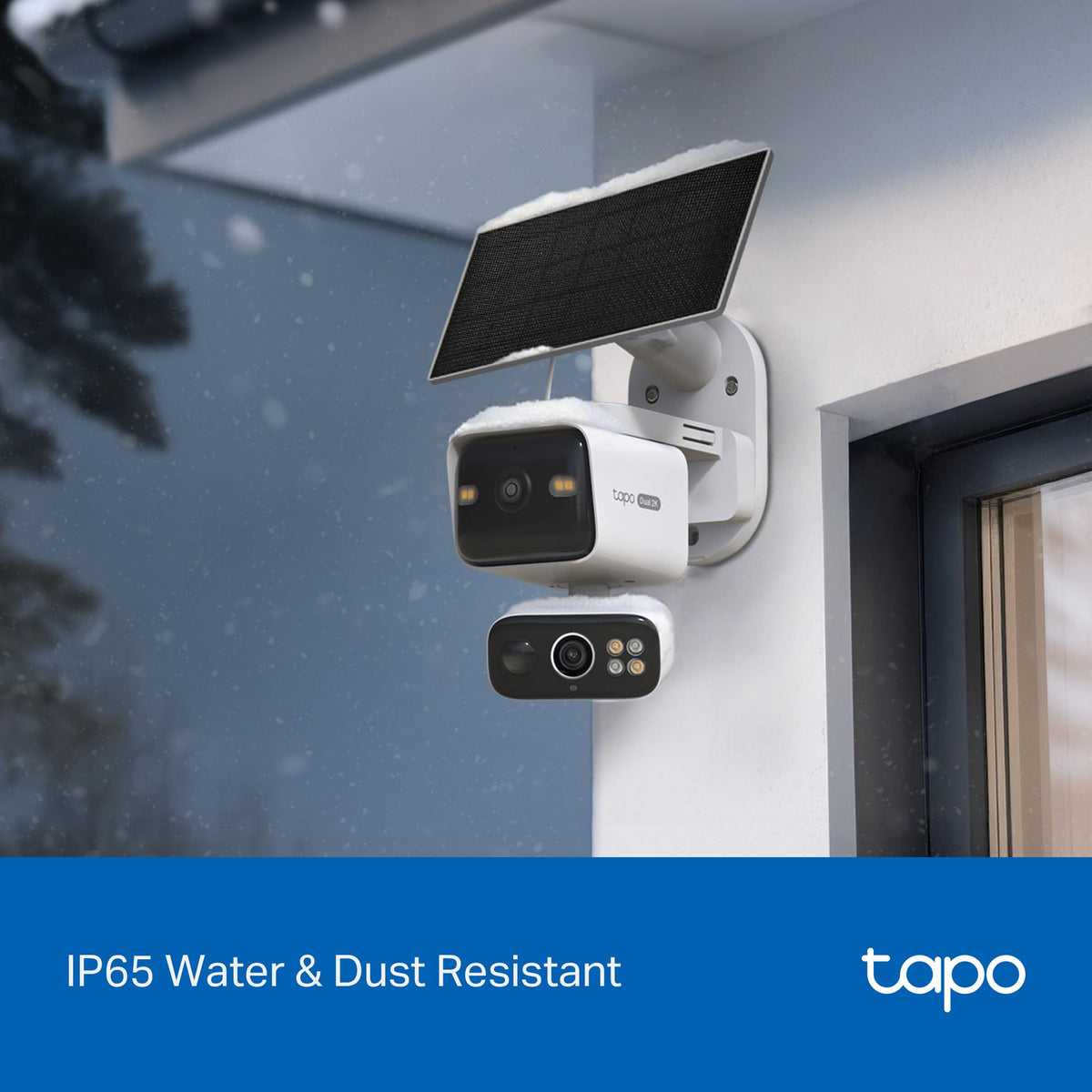 Tapo TC90 KIT 2K 3MP Solar Pan/Tilt Outdoor Security Camera Wireless