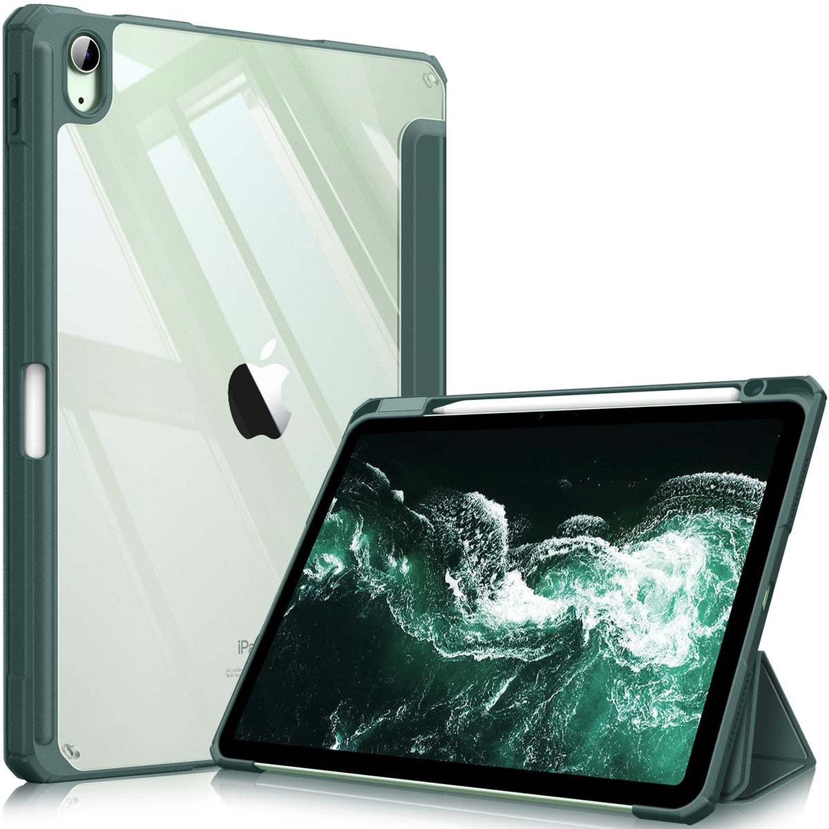 FINTIE Clear Case for iPad Air 11 Inch & iPad Air 5th/4th Generation 10.9"