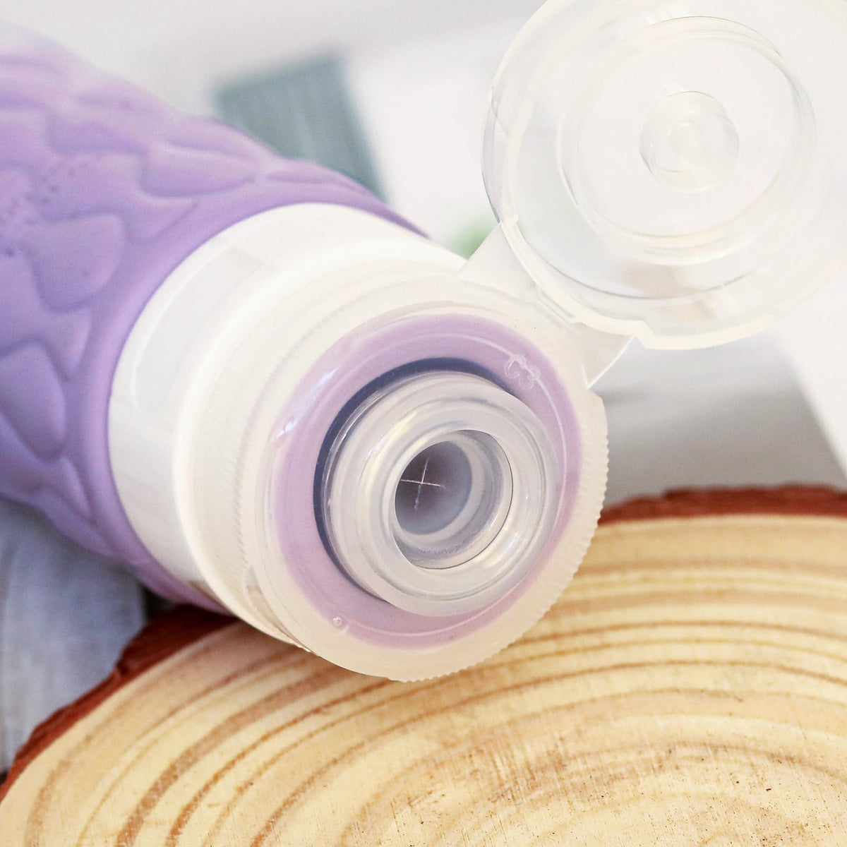 100ml Silicone Travel Bottles for Toiletries for Shampoo and Conditioner
