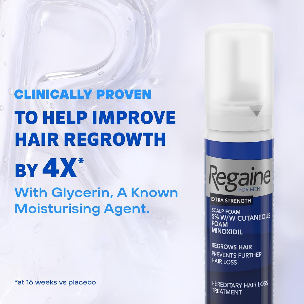 Regaine For Men Hair Regrowth Foam 3 x 73ml
