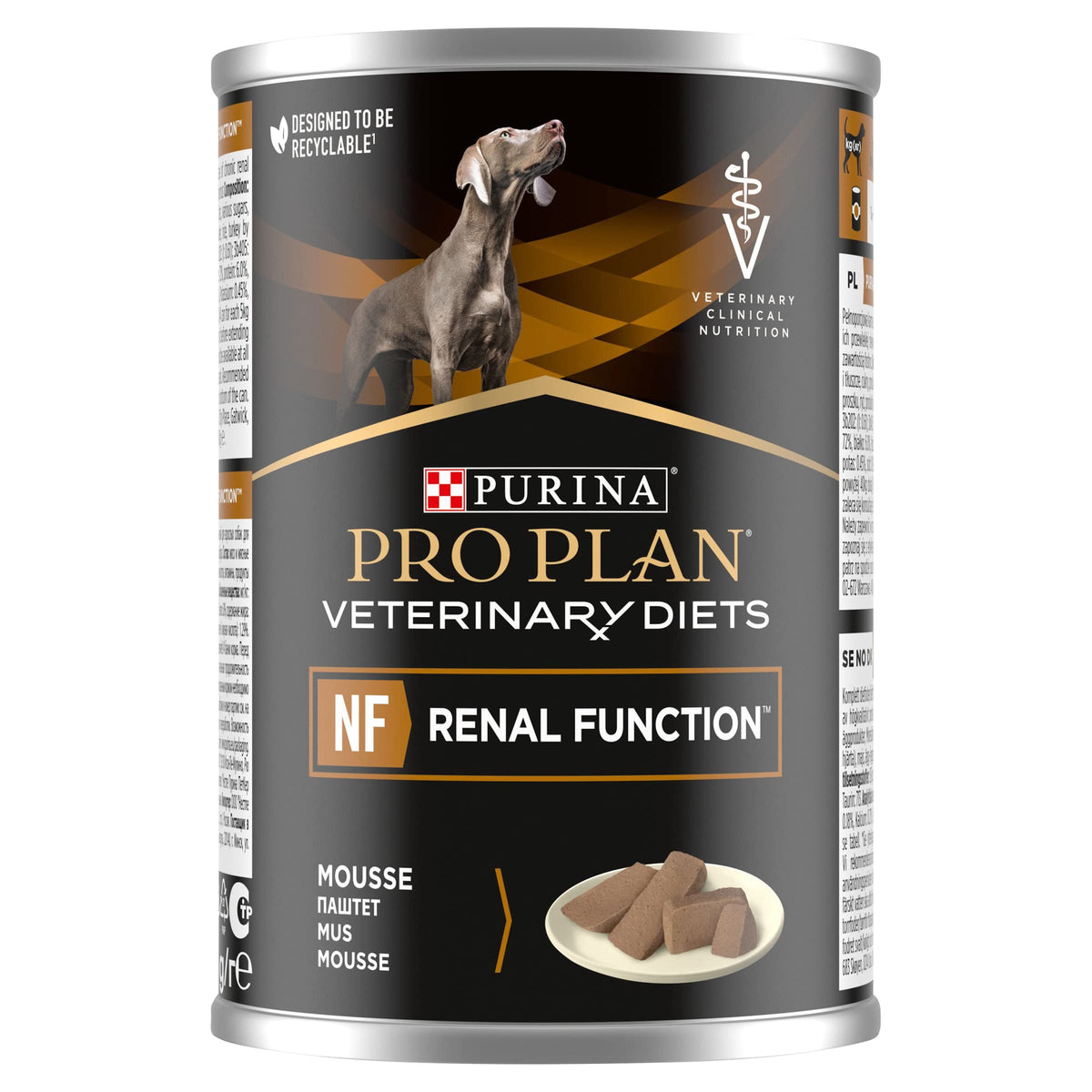 PRO PLAN VETERINARY DIETS HA Hypoallergenic Mousse Wet Dog Food 400g (Pack of 12)