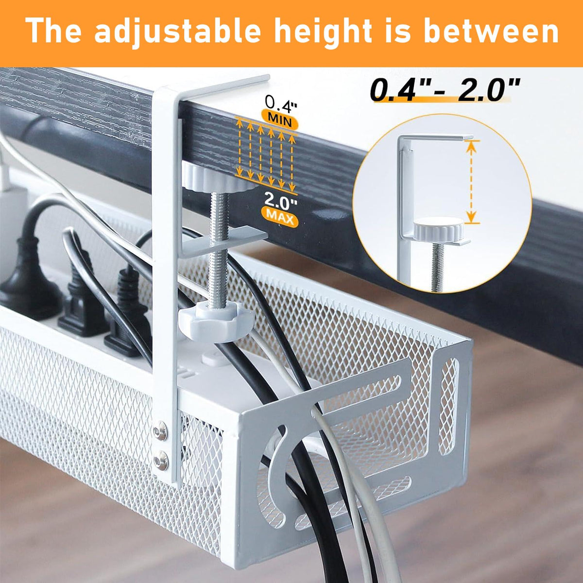 Cable Management, Under Desk Cable Management, Desk Cable Tidy