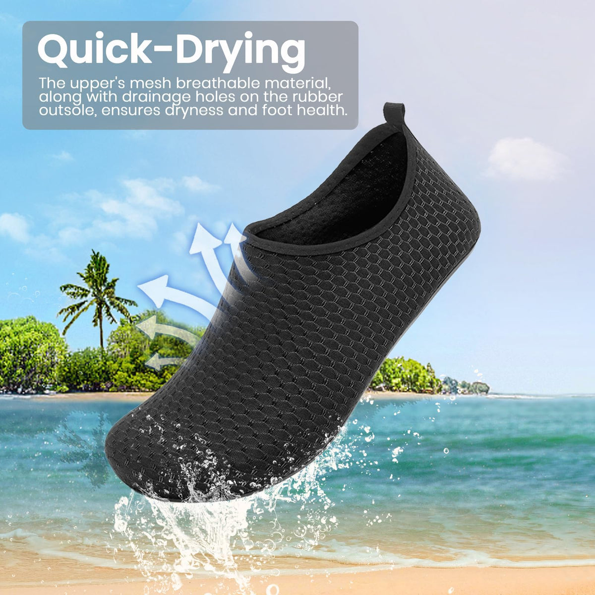 Steppli Water Shoes Swim Aqua Shoes for Men Women