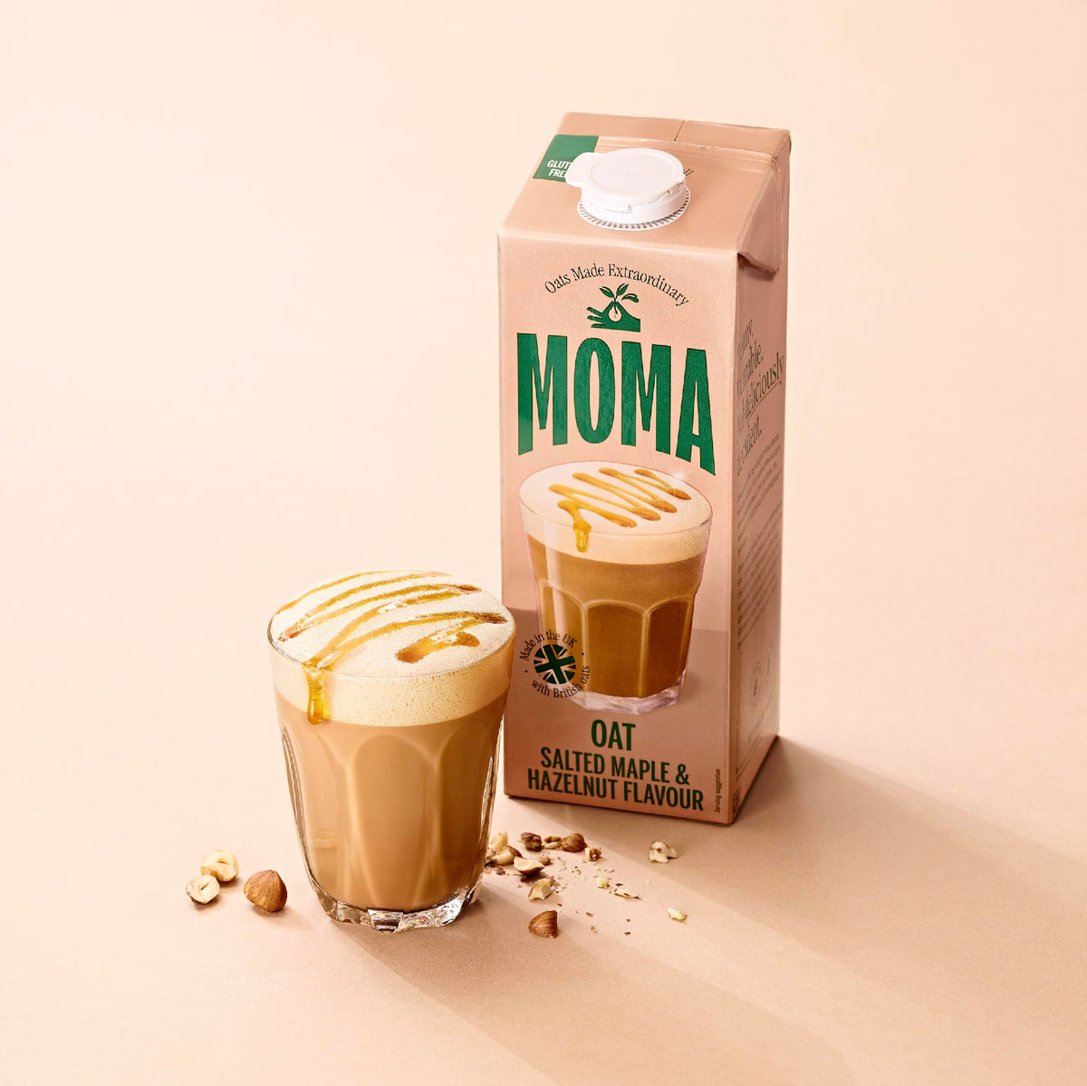 MOMA Pistachio Oat Drink • 1L • No Added Sugar • Vegan, Nut Free & GF