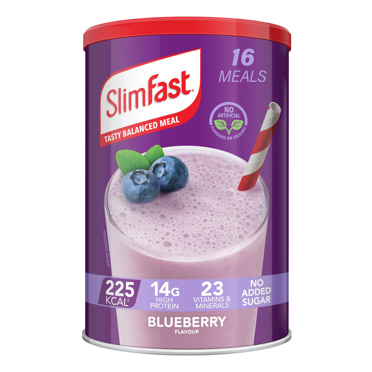 SlimFast • Meal Replacement Powder • Caramelised Biscuit Flavour • 584g