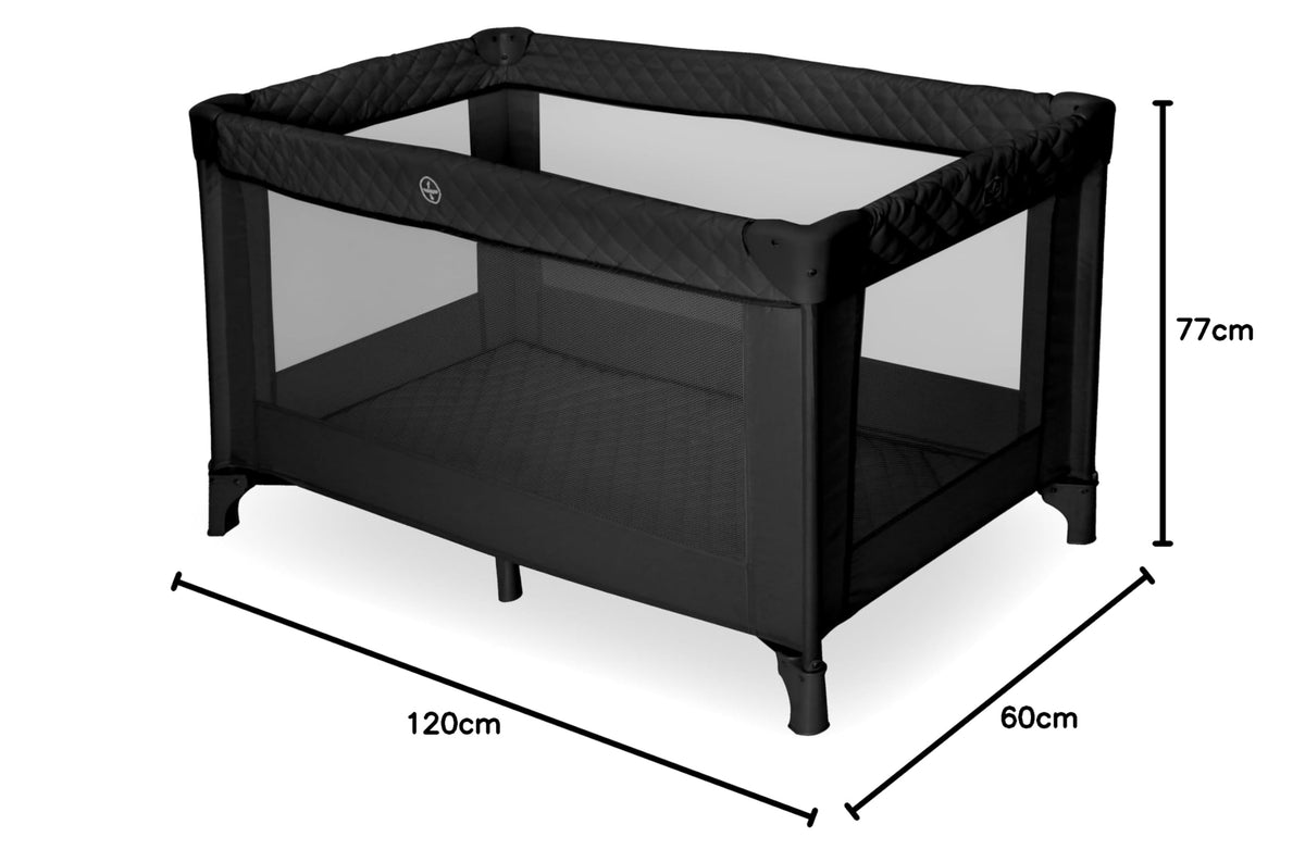 My Babiie MBTC1 Travel Cot from Birth to 15kg - Ivory