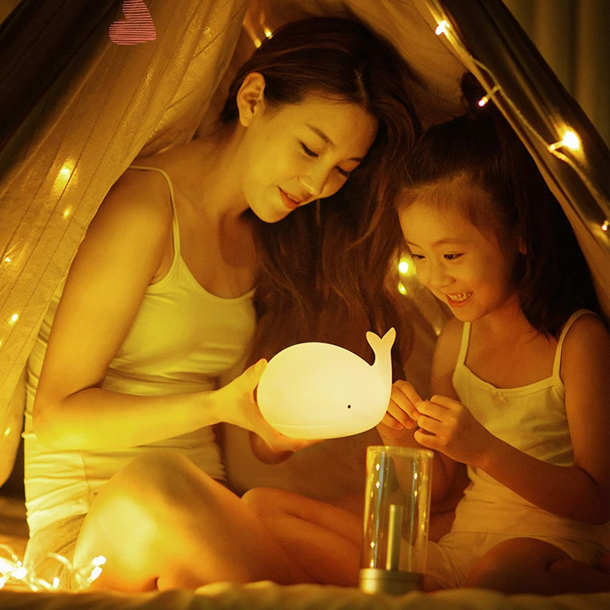 ZKLiLi Cat Night Light for Kids,Cute Night Lamp for Nursery,Squishy Silicone Touch Lights Portable, Gift for Birthday and Christmas for Kids Baby Children (Battery Cat)