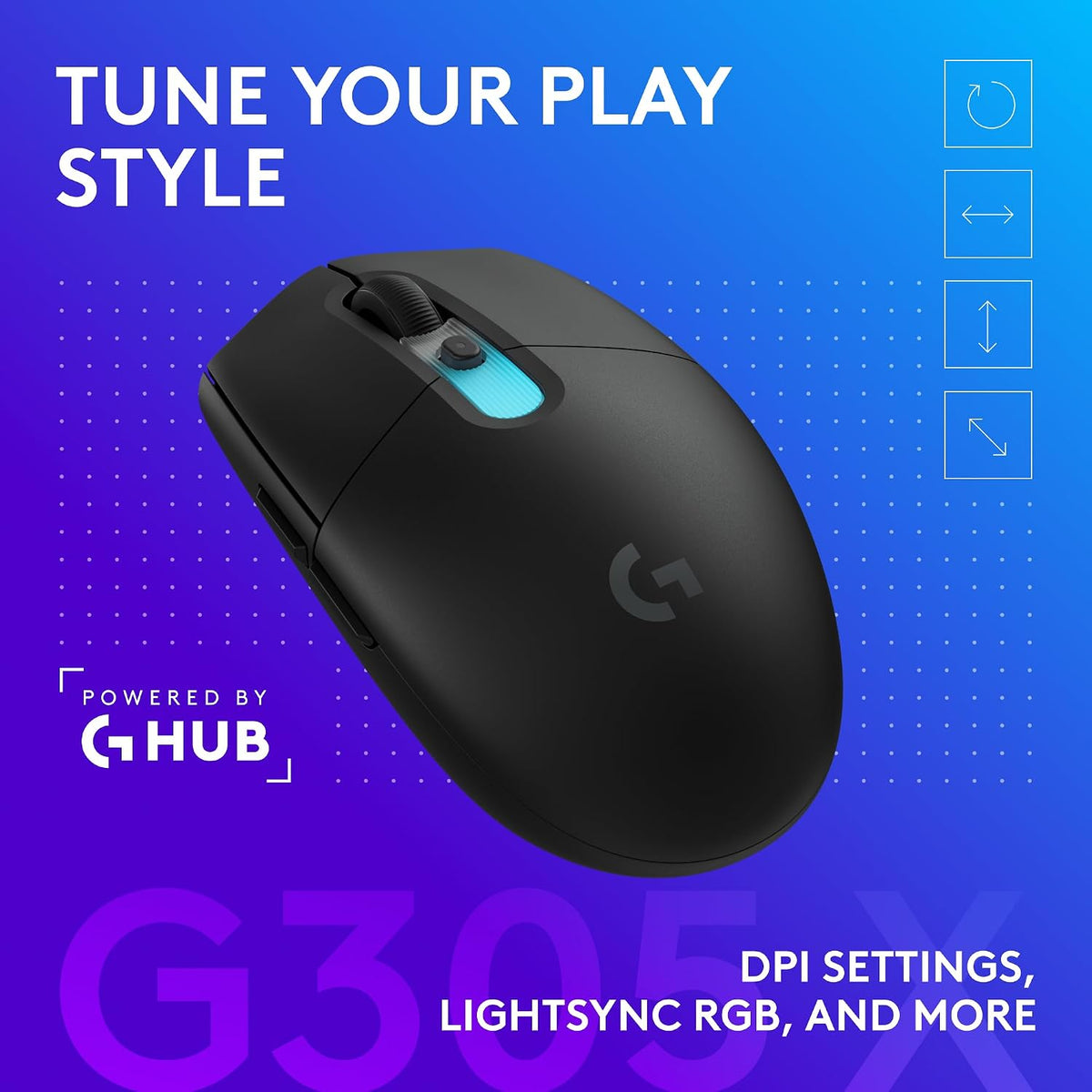 Logitech G G305 LIGHTSPEED Wireless Gaming Mouse