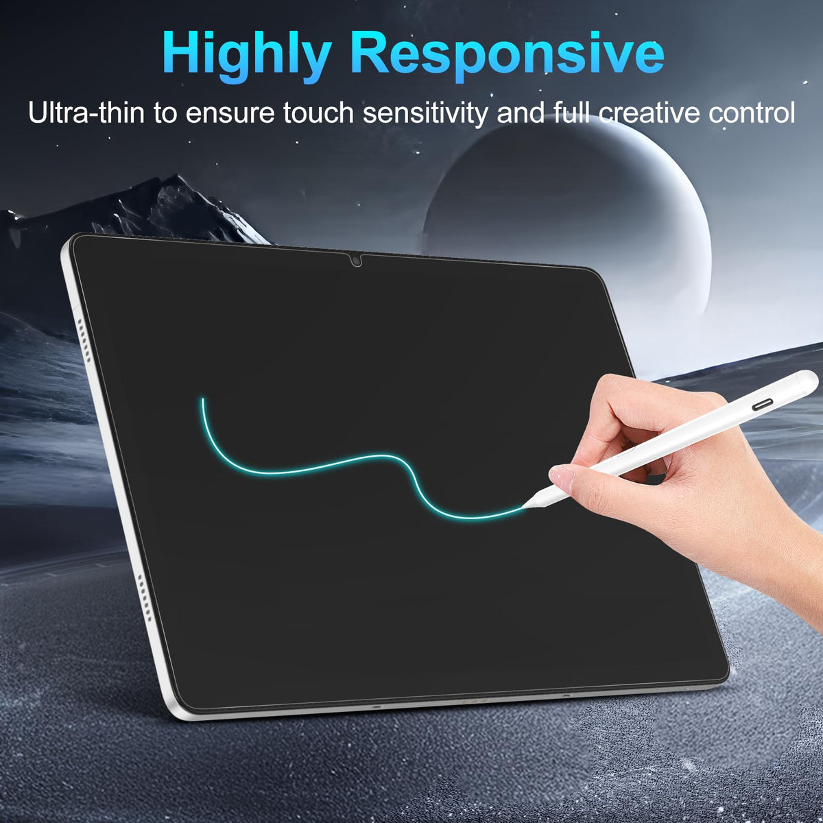 XunyLyee 3 Pack Screen Protector for Samsung Galaxy Tab S10 Lite/ S10 FE