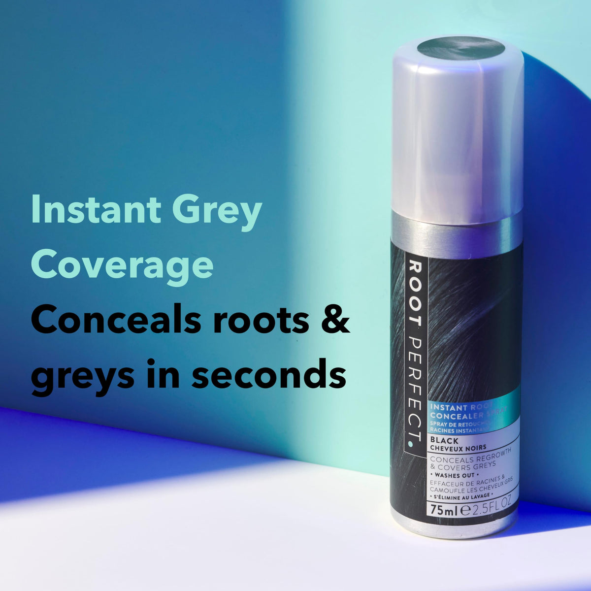 Root Perfect Root Touch Up Concealer Spray Dark Brown 75ml