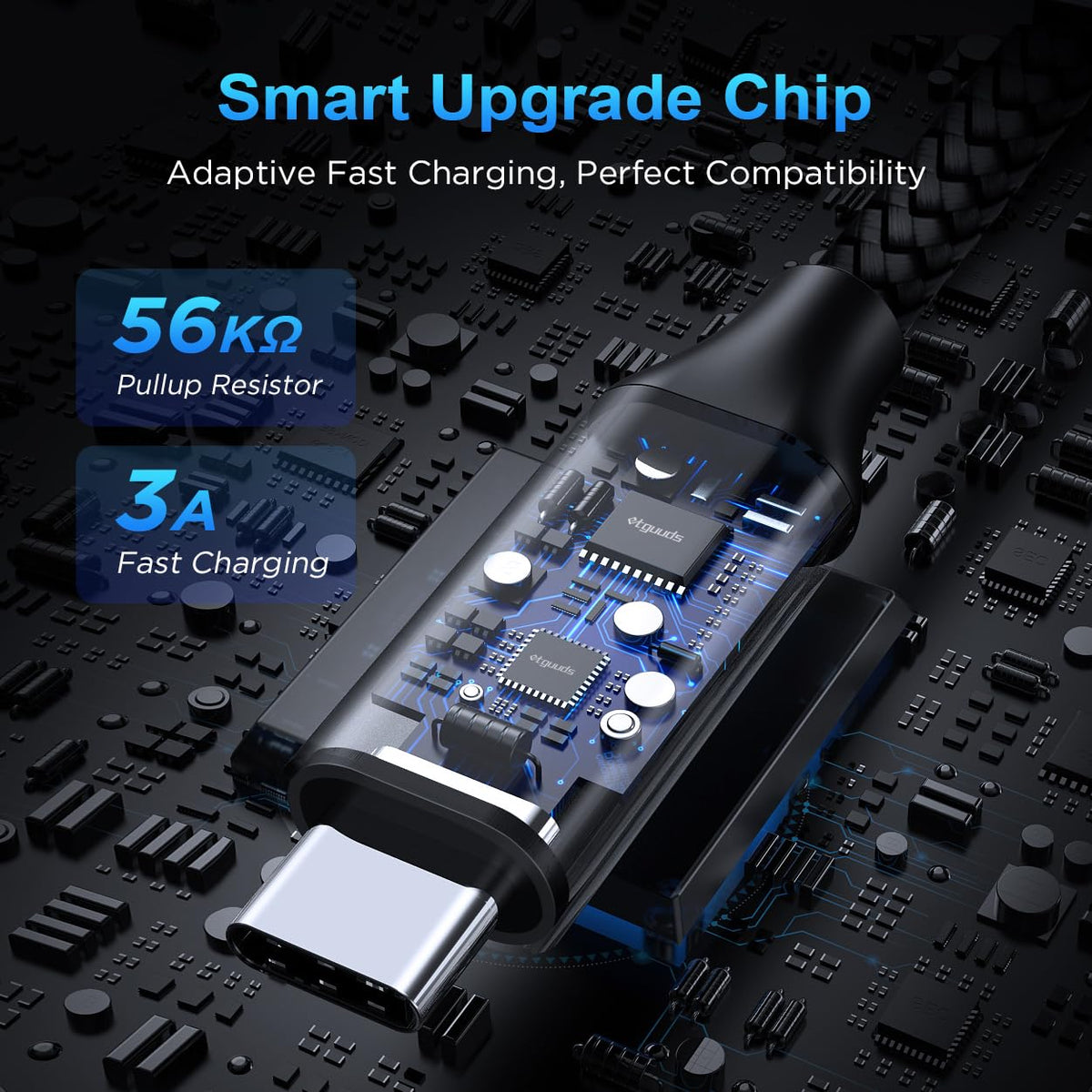 etguuds Extra-Long USB C Charger Cable 3M, USB A to USB C Cable