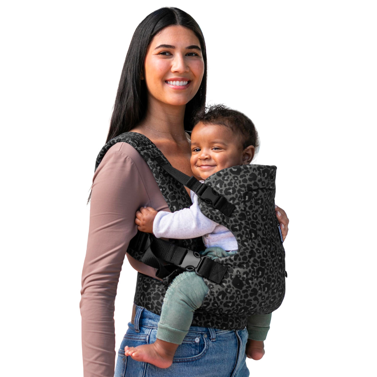 Infantino Flip Advanced 4-in-1 Baby Carrier - Ergonomic, Convertible, Face-in and Face-Out Front and Back Baby Carrier for Newborn to Toddler 3,6-14,5kg, Grey