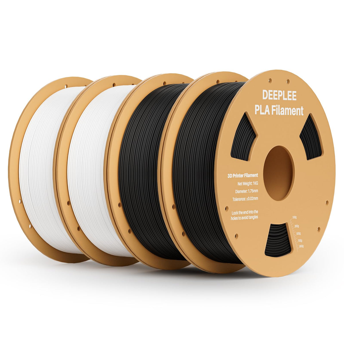 DEEPLEE PLA Filament 1.75mm White 1kg