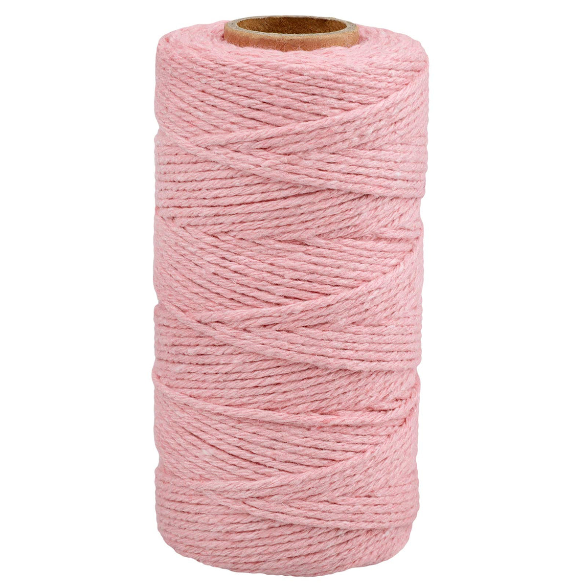 jijAcraft 4MM White Macrame Cord: 100M Cotton String Twine for Crafts