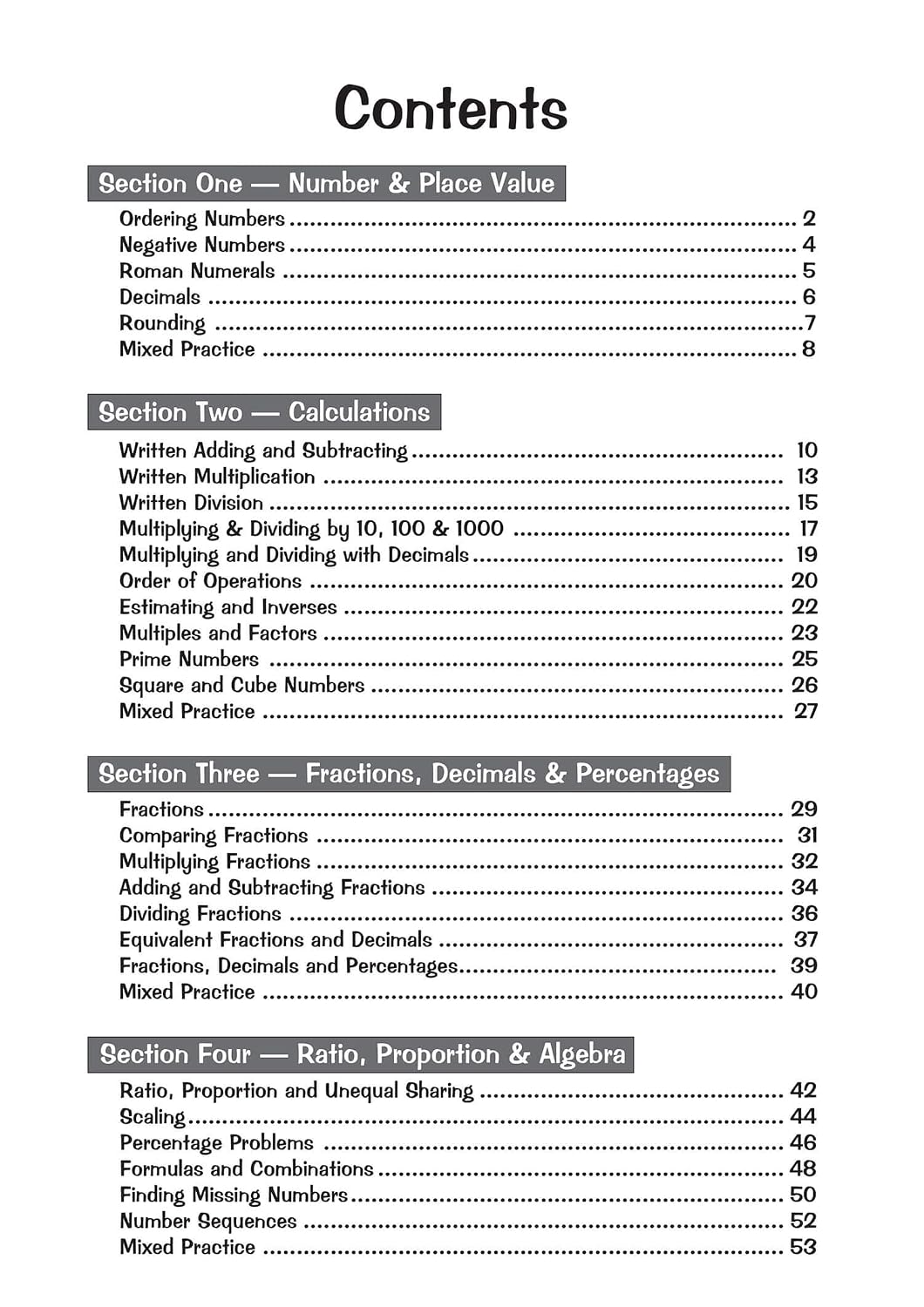 KS2 Maths Year 6 SATS Question Book (for the 2027 tests)
