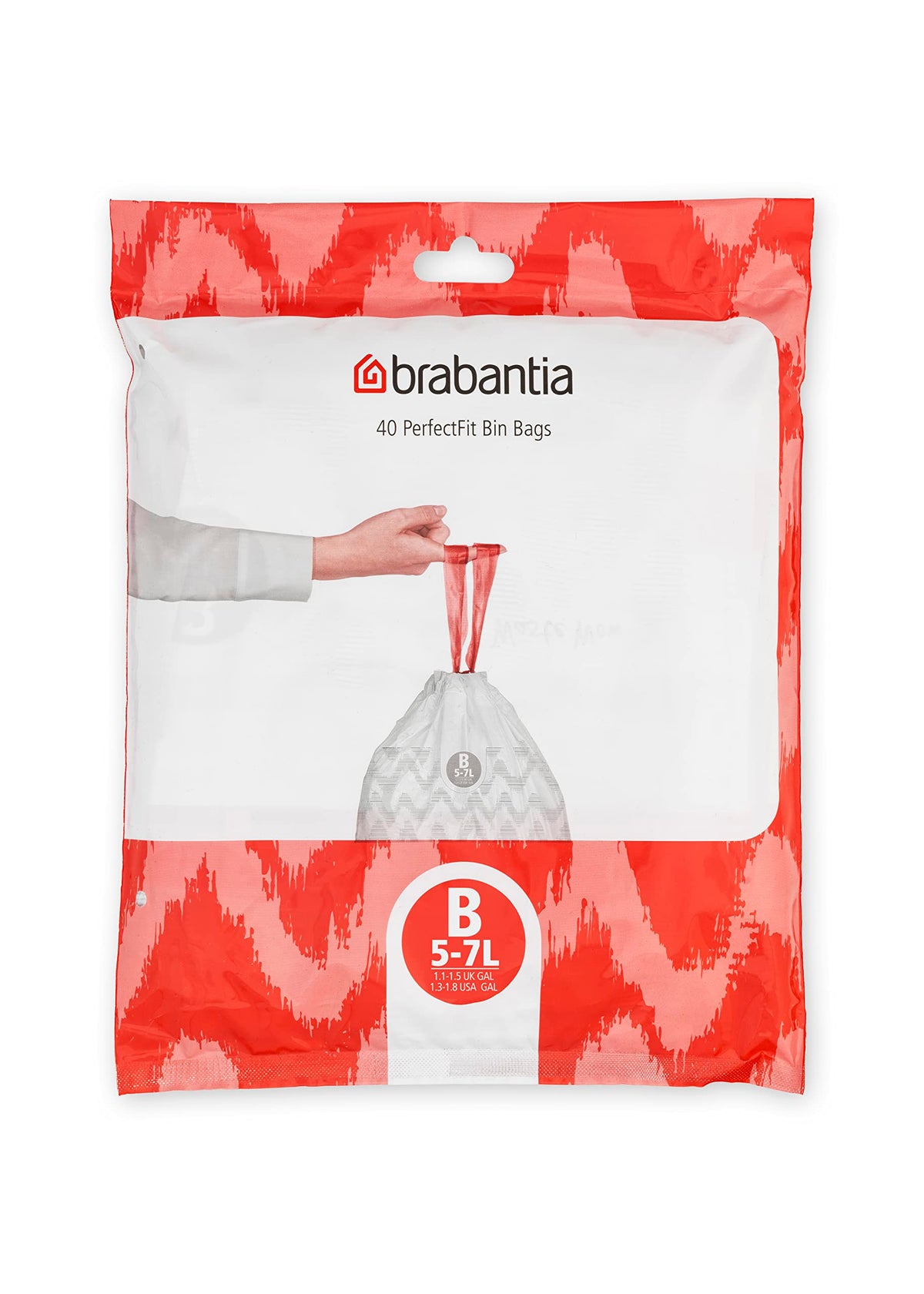 Brabantia Heavy Duty Perfect Fit Bin Liners (5 Packs of 20) 10-12 Litre