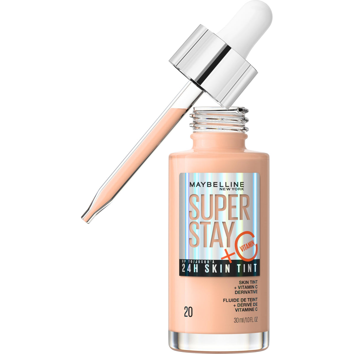 Maybelline Foundation Super Stay Skin Tint Serum, Up To 24H Wear, Shade 06